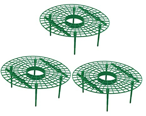 Toddmomy 3 Stück Kletterhilfe Pflanzenstütze Aus Kunststoff Erdbeerhalter Pflanzenständer Rattan Klettergerüst Für Garten Und Balkon Beerenstütze Gegen Schmutz Und Fäulnis