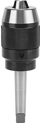 APU13 - MTA2 Schnellspannbohrfutter | 1 – 13 mm Klemmung und 0,08 mm Genauigkeit | Zylinderschaft für Fräs-/Bohrmaschinen | 40Cr vergüteter Stahl, Härte 40HB