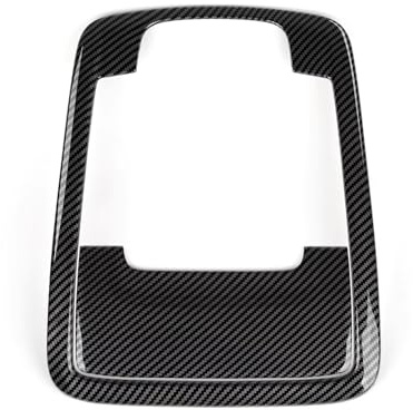 Interieur Zubehör Für Dodge Für RAM 1500 2500 3500 2019-2026 Auto Lesen Lampe Rahmen Panel Carbon Fiber Innen Aufkleber ABS Trim Zubehör Auto Innenraum Trim
