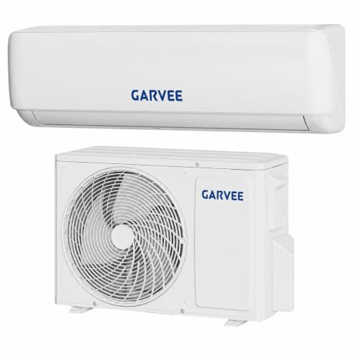 Garvee Aire Acondicionado Split Inverter 6000 Frigorías de Pared con WiFi Integrado, Bomba de Calor Frío y Calor, Gas Ecológico R32, Eficiencia Energética Clase A++, Funcionamiento Silencioso, Blanco