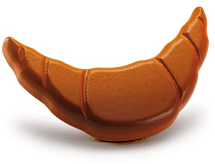 Erzi 7.7 x 2.7 x 1.3 cm Pretend Play Wooden Grocery Shop Merchandize Croissant