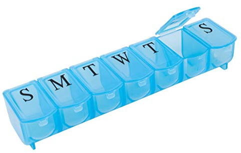 Apex Healthcare Products Ultra Bubble-Lok 7-Day Pill Organizer, Extra Large