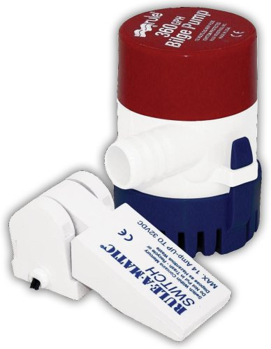 Rule 360 G.P.H. Bilge Pump w/ Rule-A-Matic Float Switch