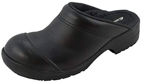 Euro-Dan Flex Sicherheitsclogs, offen mit Pronose, schwarz SB+A+E+SRC