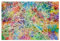 artboxONE Poster 30x20 cm Städte Paris France Street Map 2 - Bild Paris Stadtkarte Carte de Paris
