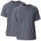 Gildan Unisex's Ultra Cotton T-Shirt, Style G2000, Multipack, Dark Heather (2-Pack), 3XL (Pack of 2)