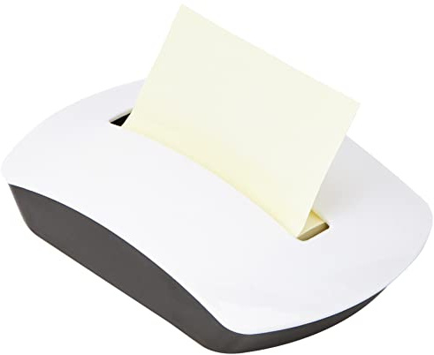 Stick'N Pop-Up Sticky Note Dispenser with Pad,Black/White,76 x 76 mm