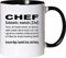 Mister Merchandise Kaffeebecher Tasse Chef Definition Geschenk Gag Job Beruf Arbeit Witzig Spruch Teetasse Becher Weiß-Schwarz