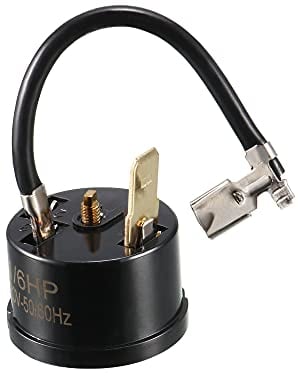 Sourcingmap Refrigerator Thermal Overload Protector 1/6HP 125W Compressor Replacement Part