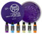 RedOne Barber Set Violetta Aqua Hair Gel Wax Haarwachs Haar Styling Wachs Herren Haargel (2x150ml) Marmara Barber Eau de Cologne Duftwasser (1x50ml) (2x Violetta 150ml + 50ml)