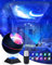 Proiettore 3 in 1 Galaxy Ocean Galaxy Night Light Proiettore Galaxy 360 Pro Galaxy Globe Proiettore 40 modalità di illuminazione con telecomando vocale per camera da letto, soffitto per adulti e