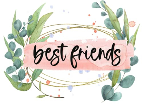 best friends Geschenkbuch beste Freundin Buch zum ausfüllen Freundinnen Geschenk Freundschaft BFF Freundschaftsbuch: Erinnerungsalbum auf 72 Seiten