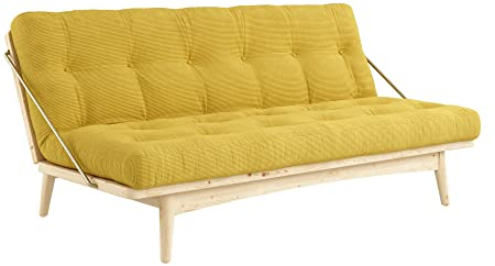 Karup Design, Folk, Schlafsofa, Gestell: Klarlackiert, Matratze: Honig