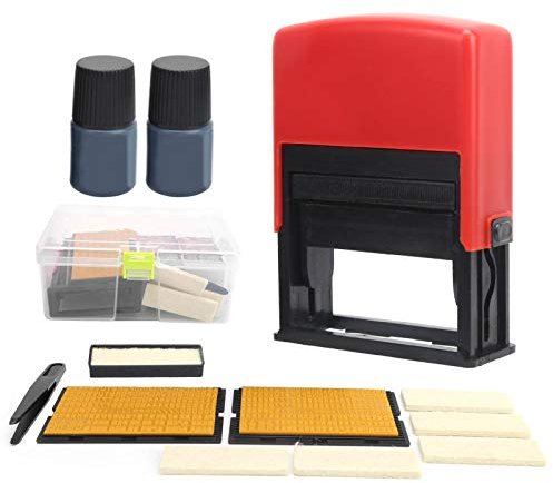 Datumsetikettierer, Manueller Tintenstempel Ablaufdatum Drucker Kartensteckplatz Typ 8-stelliger Datumscode-Etikettierer B4 Physicalfont Datumscodiermaschine für Flache, Konkave und Gekrümmte Oberfläc