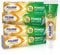 Poligrip Power Max Power Hold + Fresh Denture Cream, Premium Pfefferminz, 4 Stück