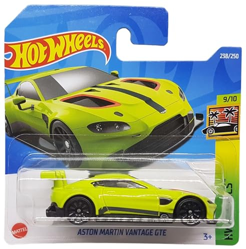 Hot Wheels - Aston Martin Vantage GTE - HW Exotics 9/10 - HCT19 - Short Card - Rennwagen - Endurance Grand Tourer - Mattel 2022
