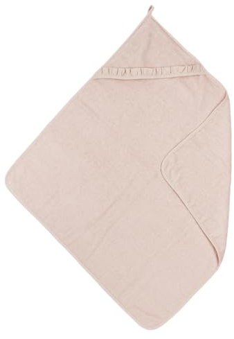 Meyco Baby Kapuzentuch frottee - Soft Pink - 80x80cm - Oeko-Tex Standard 100