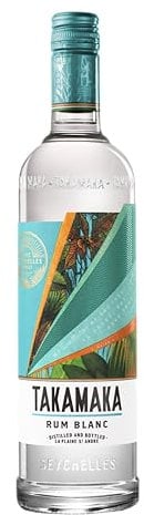 Takamaka White - Rum Bianco dal carattere morbido e cremoso, 40,2%, Bottiglia in Vetro da 70cl