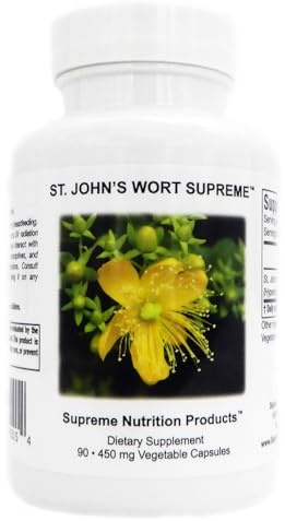 Supreme Nutrition St. John’s Wort Supreme, 90 Pure St. John’s Wort Capsules