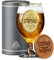 CROWNLY CRYSTAL® Stiefpapa Geschenk Bierglas mit Gravur Personalisierte Geschenke Stiefvater Geschenke für Männer Geburtstagsgeschenk für Männer Vatertag für Stiefvater Tasse für Stiefvater