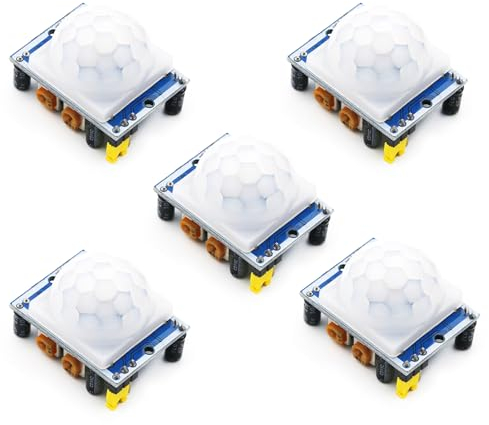 Menschlichen Sensor PIR Modul Binghe 5 Stücke PIR Bewegungssensor Bewegungsmelde Modul Pyroelektrischen Infrarot für menschlichen Infrarotsensor Kompatibel mit Arduino