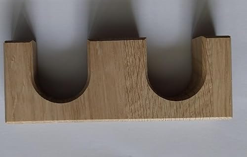 Tennisrack Halterung (Eiche)