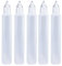 CWPFVQA 5 Pièces Flacons Compte-Gouttes 30 ML en Plastique, Compressibles et Multifonctionnels pour Colle et Autres Liquides