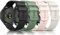 Confezione da 4 cinturini sportivi per Garmin Forerunner 245, Garmin Vivoactive 5, Garmin Venu SQ, cinturino di ricambio in morbido silicone da 20 mm per smartwatch Garmin Forerunner 55/645/245 Music