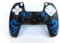 Kit de Funda de Silicona Antideslizante y Resistente con diseño Dragón Azul para Mando ps5,con 2 Juegos de empuñaduras para el Pulgar Personalizadas a Juego con la Funda de Mando