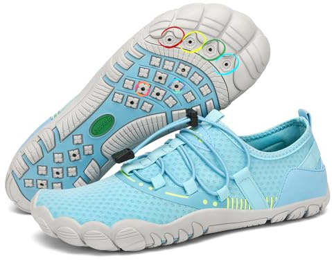 SAGUARO Chaussures Aquatiques Femmes Hommes Séchage Rapide Barefoot Chaussure de Plage GR.36-48