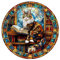 Jigfoxy Holzpuzzle Erwachsene, Maine Katze Holz Puzzle Erwachsen,einzigartiges Holztierpuzzle, Familie und Freunde L-34 * 33.7cm-269pcs