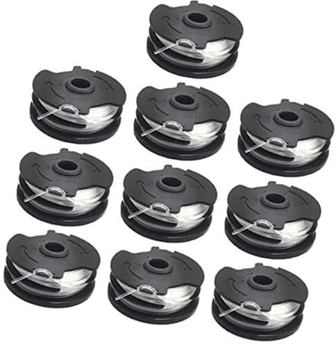 Vuzmode Bobine de fil for coupe-bordures Parkside, 1,65 mm, alimentation automatique, for coupe-bordures sans fil Parkside, for PRTA 20 Li C3 IAN351753, bobines de fil for coupe-bordures sans fil Weed