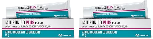 Marco Viti - Marco Viti Ialuronico Plus Crema Rigenerante ed Emolliente 25gr - 949970661 (Confezione da 2)