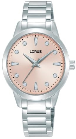 Lorus Damen Uhr klassisch Edelstahl Silber