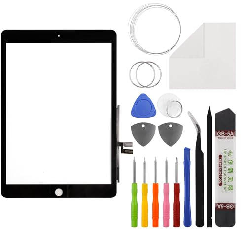 for iPad 7/8/9th Generation Screen Replacement Digitizer Touch Glass Kits,for A2197 A2198 A2200 A2270 A2428 A2429 A2430 A2602 A2603 A2604 A2605 10.2 inch with Toolkit [No LCD Screen]