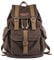 Gootium Canvas Rucksack Backpack Wanderrucksack Vintage Rucksäcke Unisex - Hellbraun