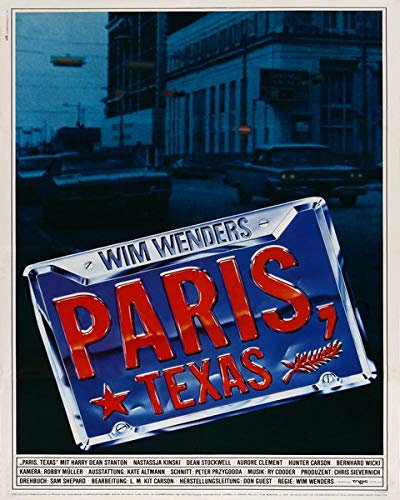 Paris Texas - Wim Wenders - Poster cm. 30 x 40