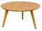 MJC Couchtisch Olpe Wildeiche Massivholz 90 cm Ø geölt Beistelltisch Telefontisch