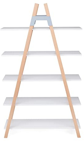 FBasic Staircase – Freistehendes Regal mit 5 Fachböden 100x40x170