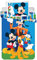 JFabrics Baby Bedding Set with Duvet Cover and Pillowcase for Boys and Kids - Donald Duck and Pluto