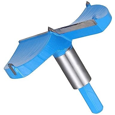 MACHSWON Forstner Drill Bits Tungsten Carbide Wood Hole Saw Opener Positioning Drill Bit 100mm Woodworking Hinge Drilling Bit Cutter
