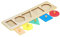 Colcolo Sortierbrett, Montessori-Spielzeug, geometrische Form, passendes Griffbrett, Holzform, Steckpuzzle für Spiele, frühe Bildungsaktivitäten