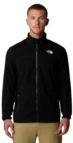 The North Face 100 Glacier Full Zip Giacca di pile da uomo Tnf Black/Npf S