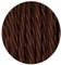 LEDSone 10 Meters/32.8FT Dark Brown Braided Cable, 2 Core Electrical Cable, Vintage Braided Flex Cable Twisted Fabric Electrical Wire for DIY Lamps Industrial Pendant Lights Lighting Appliances
