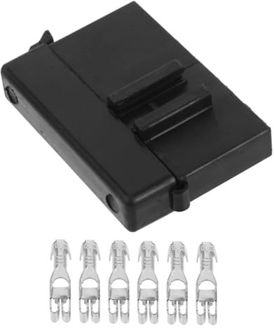 Gatuida Fuse Box 3-Way Automotive Fuse Holder Marine Panel Compact Size Sturdy Plastic Distribution Block Battery Terminal