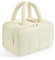 BAGSMART Trousse de Toilette de Voyage, Grande Trousse de Toilette pour Femme, Trousse de Maquillage Légère avec Poignée pour Voyager, Accessoires, Essentiels, Articles de Toilette Beige