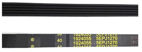 5PJ1270 Washing Machine Drive Belt 1924055, Compatible for Samsung, EL 1270 J5 5EPJ 1270 1270 PJ PJ 1270 Washing Machine Parts Replacement(5PJ1270-2pcs)