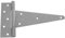 National Hardware 286BC T-Scharnier, 25,4 cm, verzinkt, extra schwer, T-Scharnier