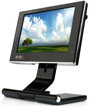 MIMO UM-730 Mini pantalla TFT giratoria de 7 pulgadas con alimentación USB (Webcam, micrófono incorporado)