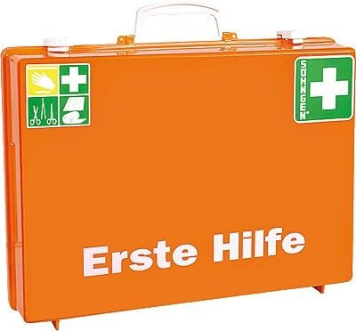 Söhngen 0301165 Erste-Hilfe-Koffer Galvo, B 400 x H 300 x T 150 mm, orange